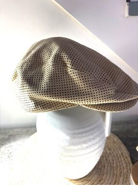 Kangol leather cap